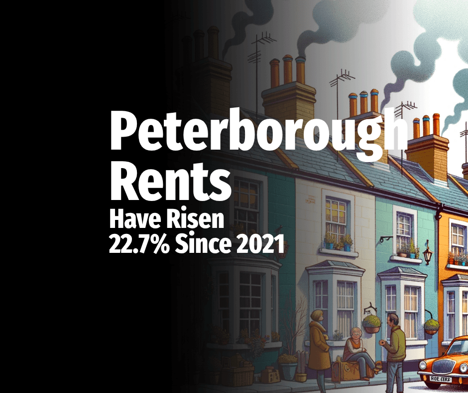 Peterborough Rents Have Risen 22.7% Since 2021