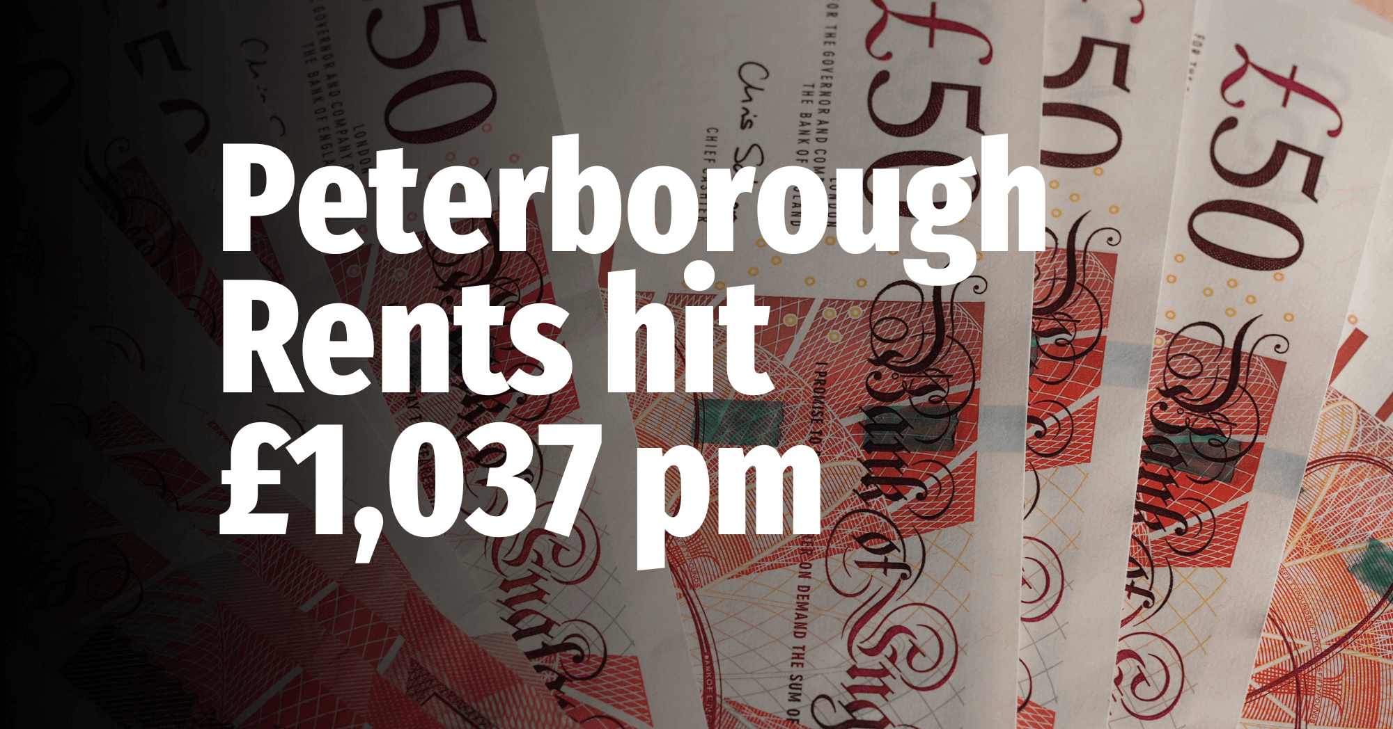 Peterborough Rents At £1,037 Per Month