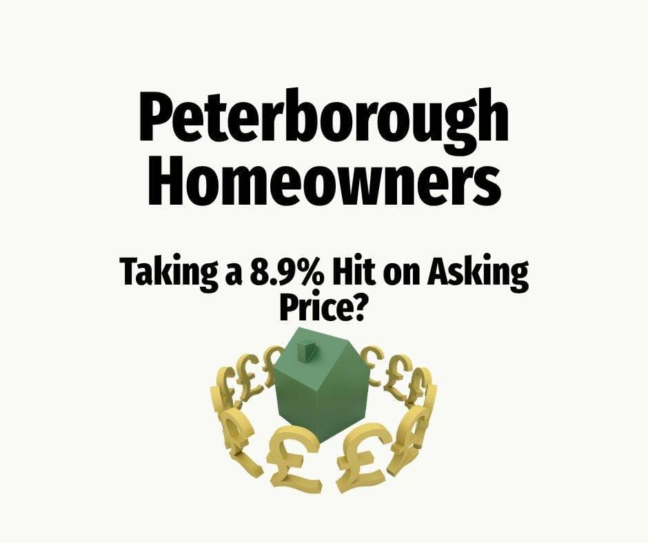 Peterborough Homeowners Taking an 8.9% Hit on Asking Price?